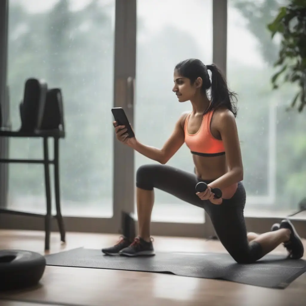 Essential Fitness Apps for Indoor Workouts During Indian Monsoons